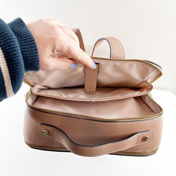 Calpak Kaya 15 inch Laptop Backpack in Caramel Tan main image 7